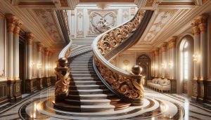 Luxe trap: Elegante Ontwerpen en Materialen